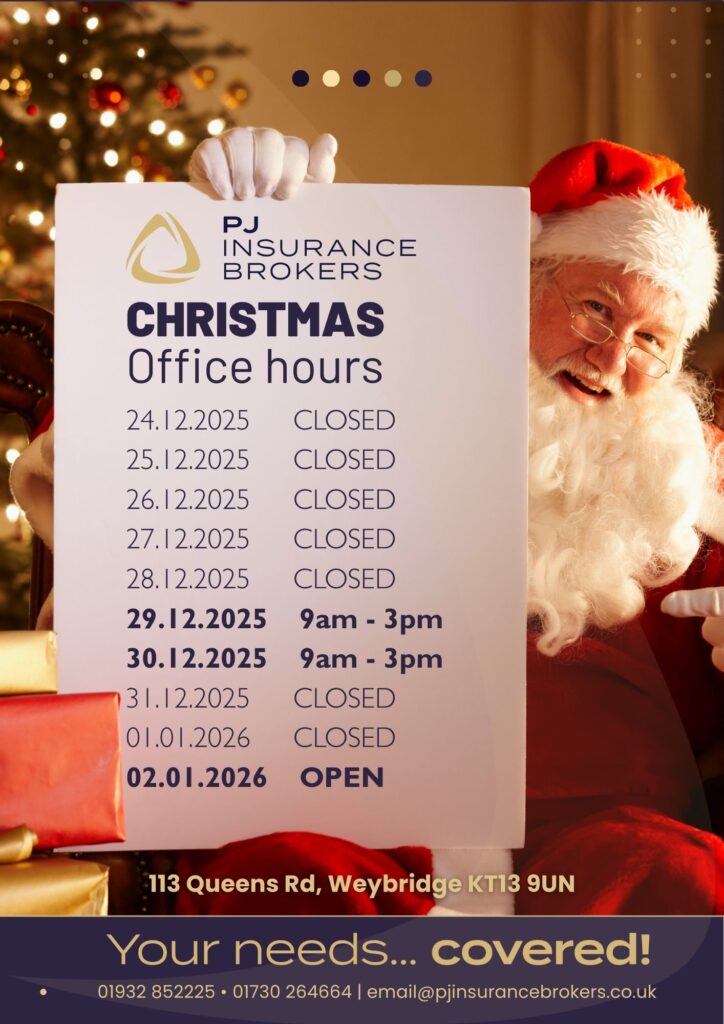 Christmas opening times